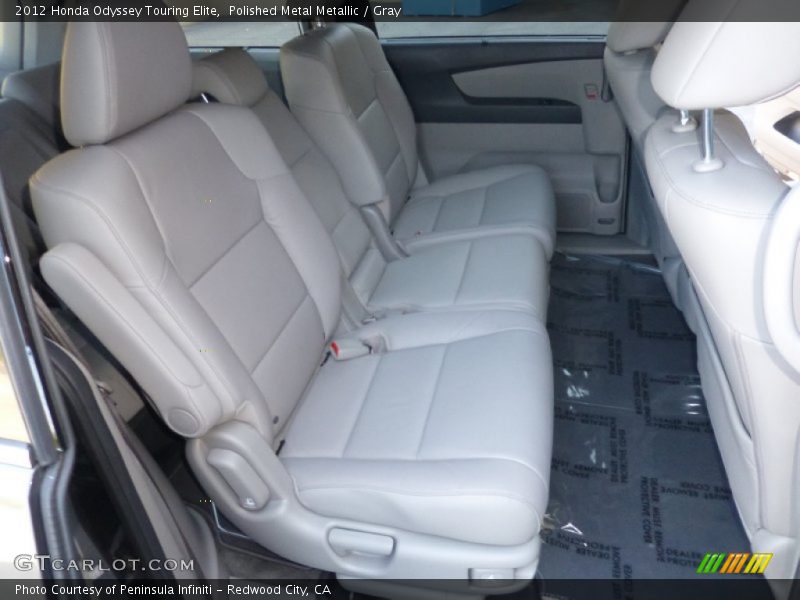 Polished Metal Metallic / Gray 2012 Honda Odyssey Touring Elite