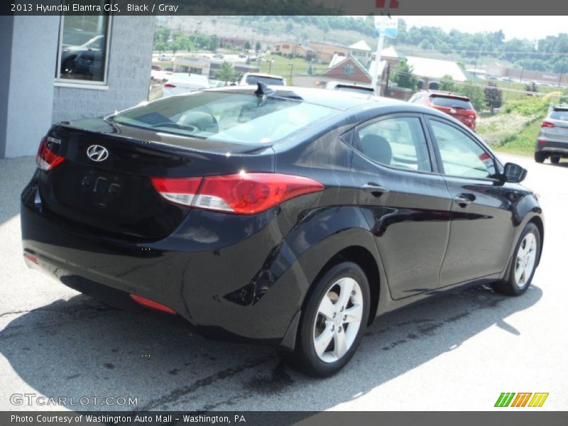 Black / Gray 2013 Hyundai Elantra GLS