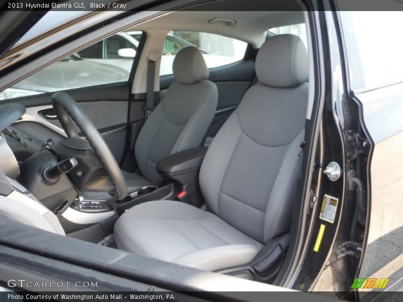 Black / Gray 2013 Hyundai Elantra GLS