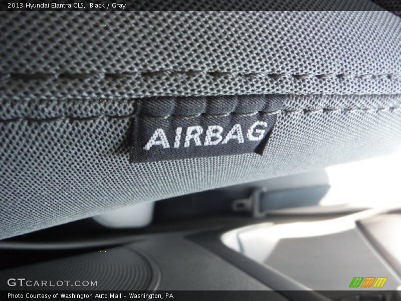 Black / Gray 2013 Hyundai Elantra GLS