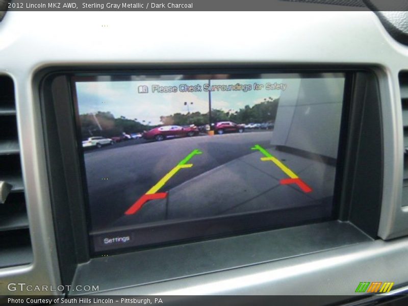 Sterling Gray Metallic / Dark Charcoal 2012 Lincoln MKZ AWD