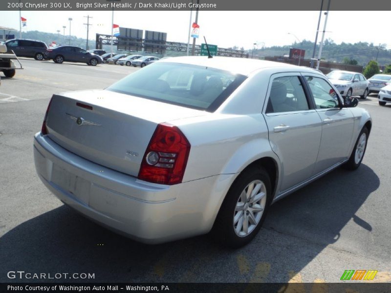 Bright Silver Metallic / Dark Khaki/Light Graystone 2008 Chrysler 300 LX