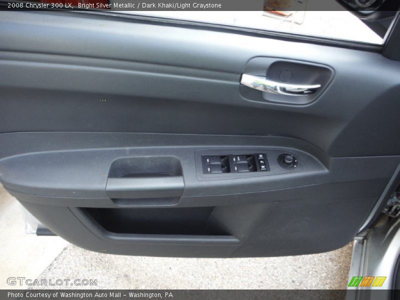 Bright Silver Metallic / Dark Khaki/Light Graystone 2008 Chrysler 300 LX