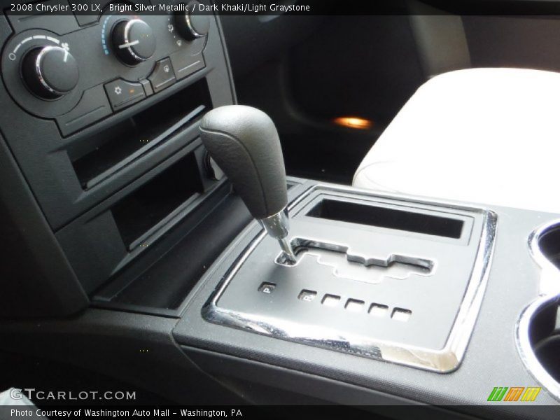 Bright Silver Metallic / Dark Khaki/Light Graystone 2008 Chrysler 300 LX