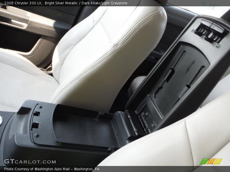Bright Silver Metallic / Dark Khaki/Light Graystone 2008 Chrysler 300 LX