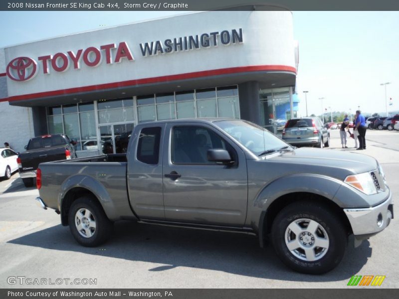 Storm Grey / Graphite 2008 Nissan Frontier SE King Cab 4x4