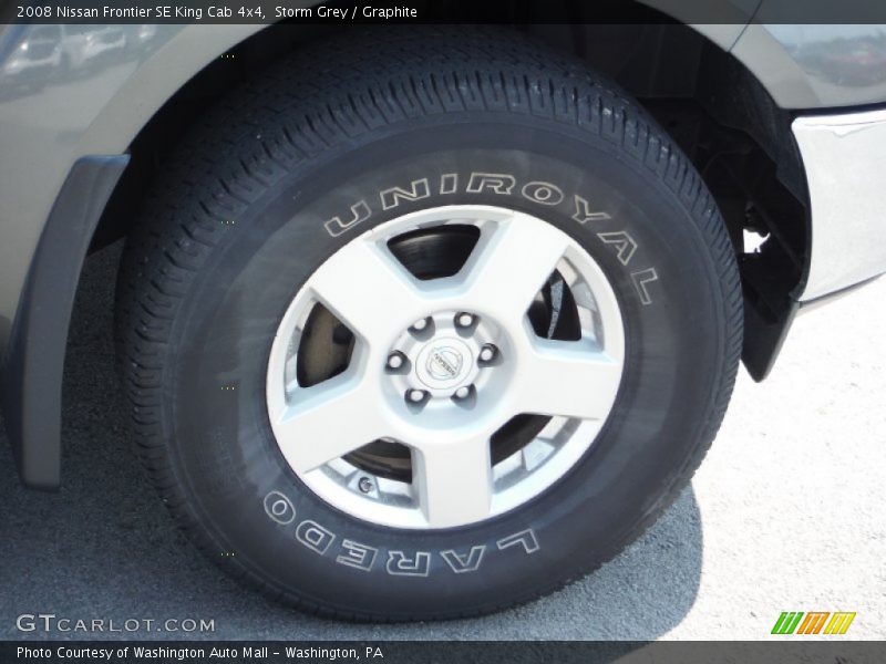 Storm Grey / Graphite 2008 Nissan Frontier SE King Cab 4x4