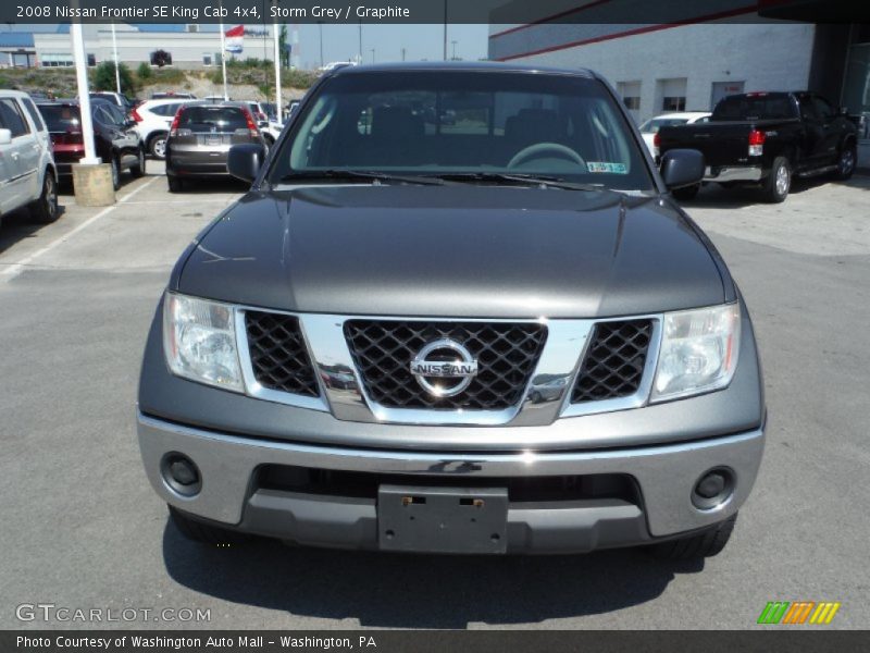 Storm Grey / Graphite 2008 Nissan Frontier SE King Cab 4x4