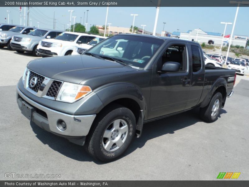 Storm Grey / Graphite 2008 Nissan Frontier SE King Cab 4x4