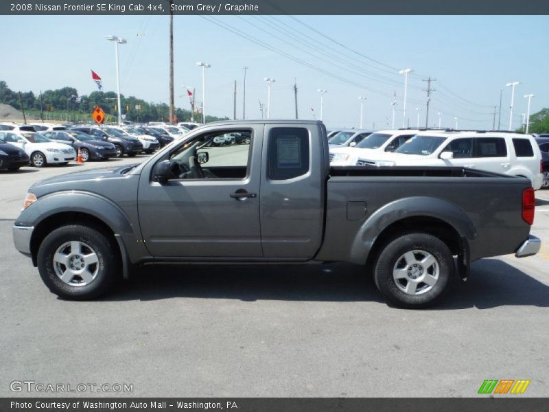 Storm Grey / Graphite 2008 Nissan Frontier SE King Cab 4x4