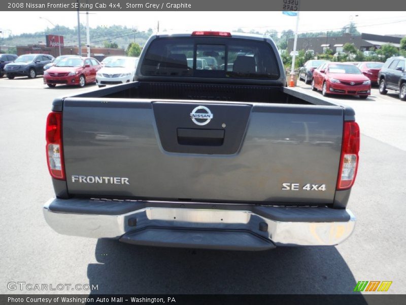 Storm Grey / Graphite 2008 Nissan Frontier SE King Cab 4x4