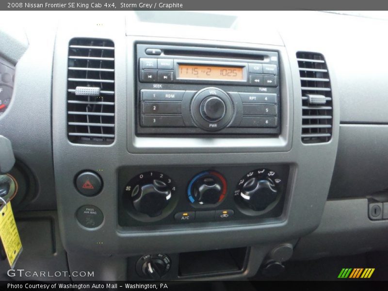 Storm Grey / Graphite 2008 Nissan Frontier SE King Cab 4x4