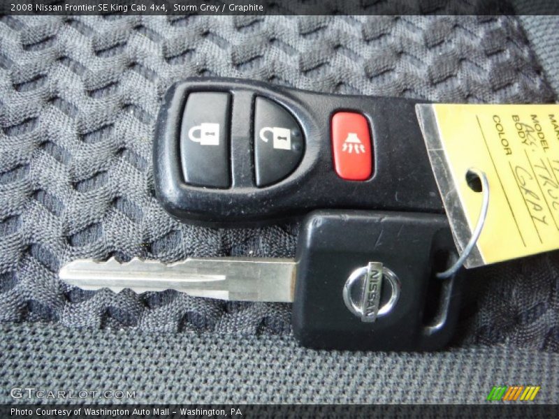 Storm Grey / Graphite 2008 Nissan Frontier SE King Cab 4x4