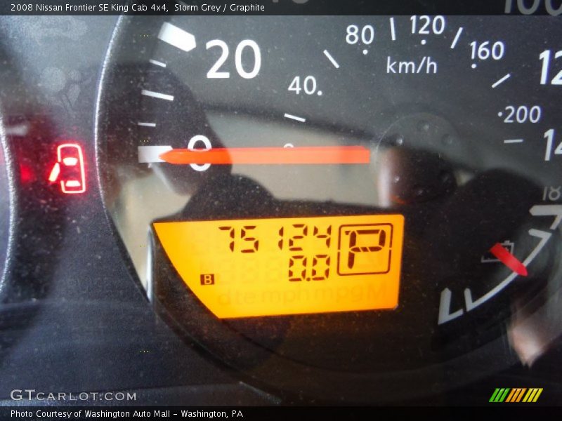 Storm Grey / Graphite 2008 Nissan Frontier SE King Cab 4x4