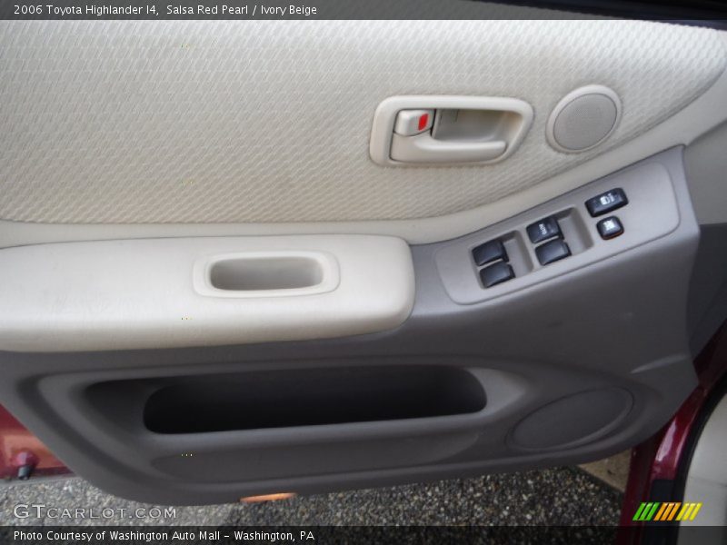 Salsa Red Pearl / Ivory Beige 2006 Toyota Highlander I4