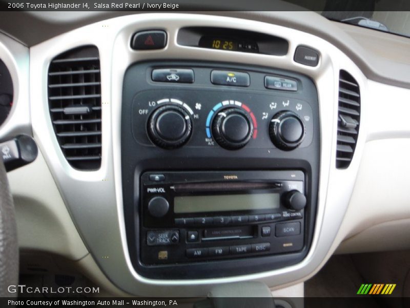 Salsa Red Pearl / Ivory Beige 2006 Toyota Highlander I4