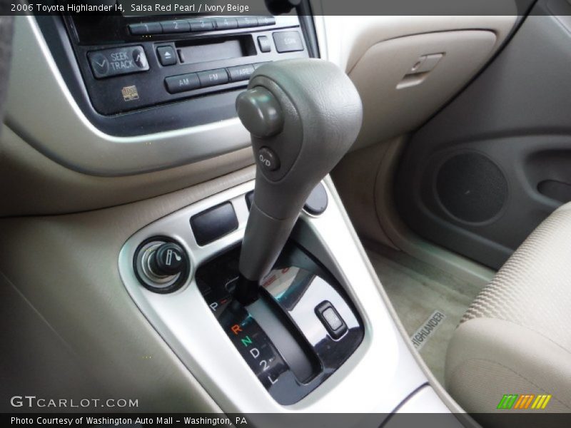 Salsa Red Pearl / Ivory Beige 2006 Toyota Highlander I4