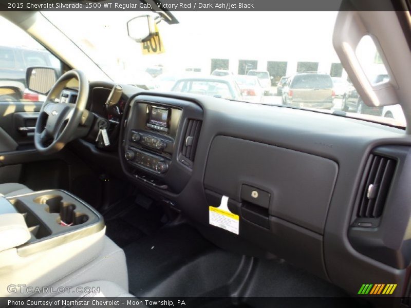 Victory Red / Dark Ash/Jet Black 2015 Chevrolet Silverado 1500 WT Regular Cab