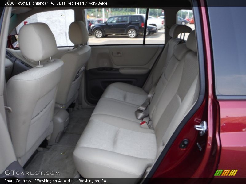 Salsa Red Pearl / Ivory Beige 2006 Toyota Highlander I4