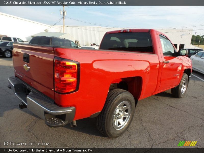 Victory Red / Dark Ash/Jet Black 2015 Chevrolet Silverado 1500 WT Regular Cab