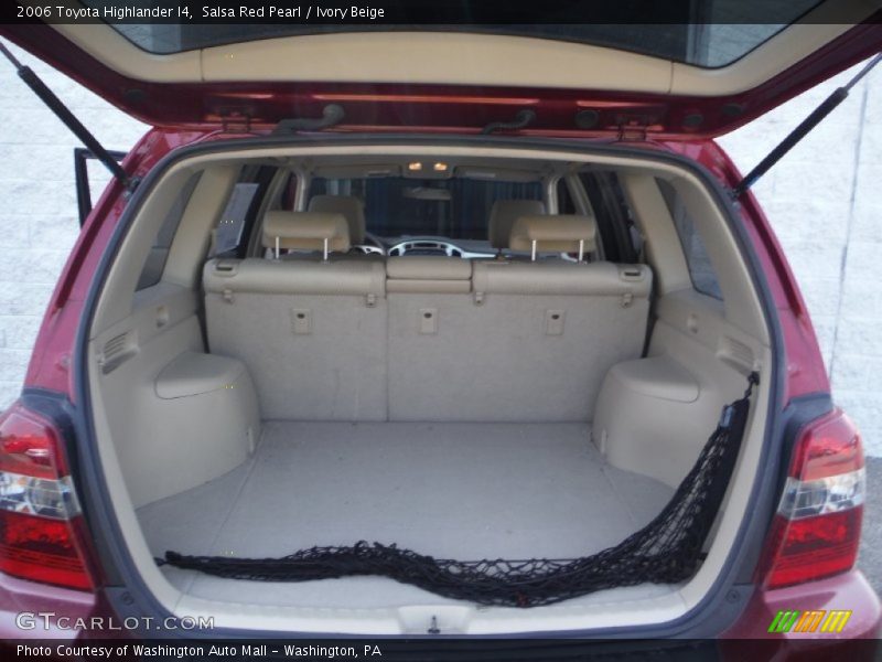 Salsa Red Pearl / Ivory Beige 2006 Toyota Highlander I4