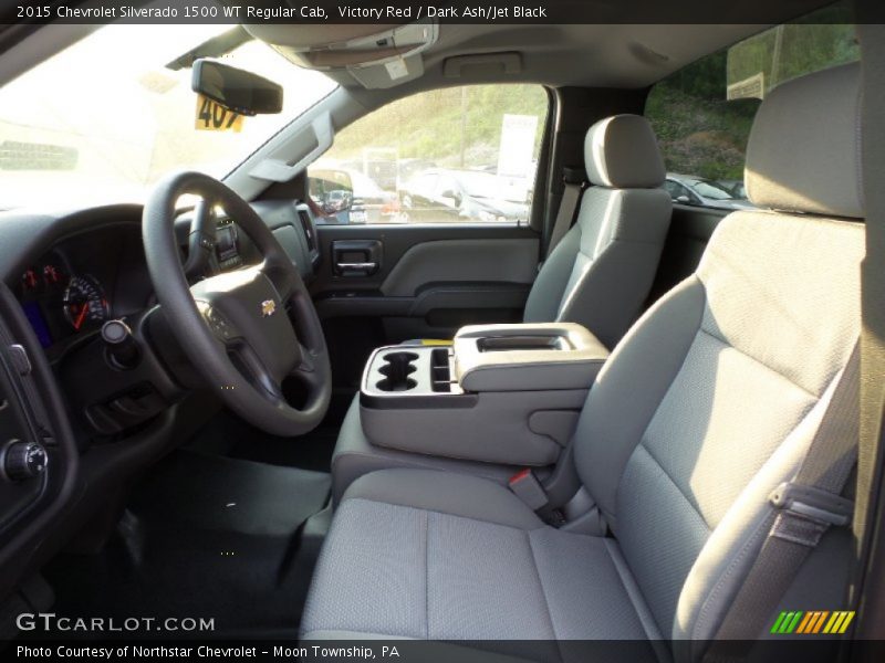 Victory Red / Dark Ash/Jet Black 2015 Chevrolet Silverado 1500 WT Regular Cab