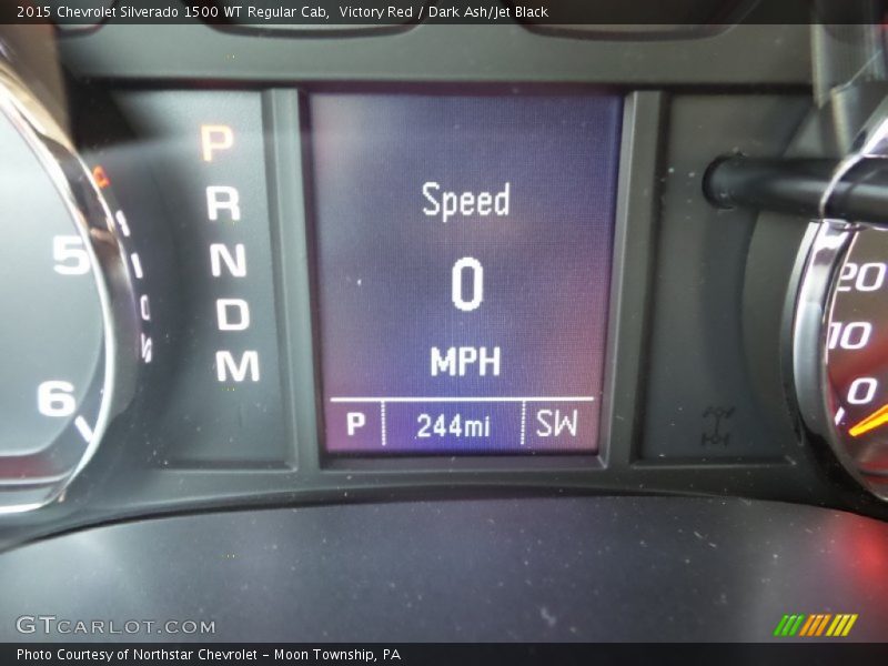 Victory Red / Dark Ash/Jet Black 2015 Chevrolet Silverado 1500 WT Regular Cab