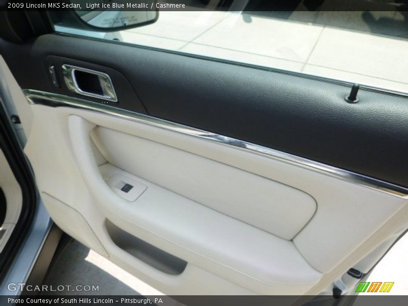 Light Ice Blue Metallic / Cashmere 2009 Lincoln MKS Sedan
