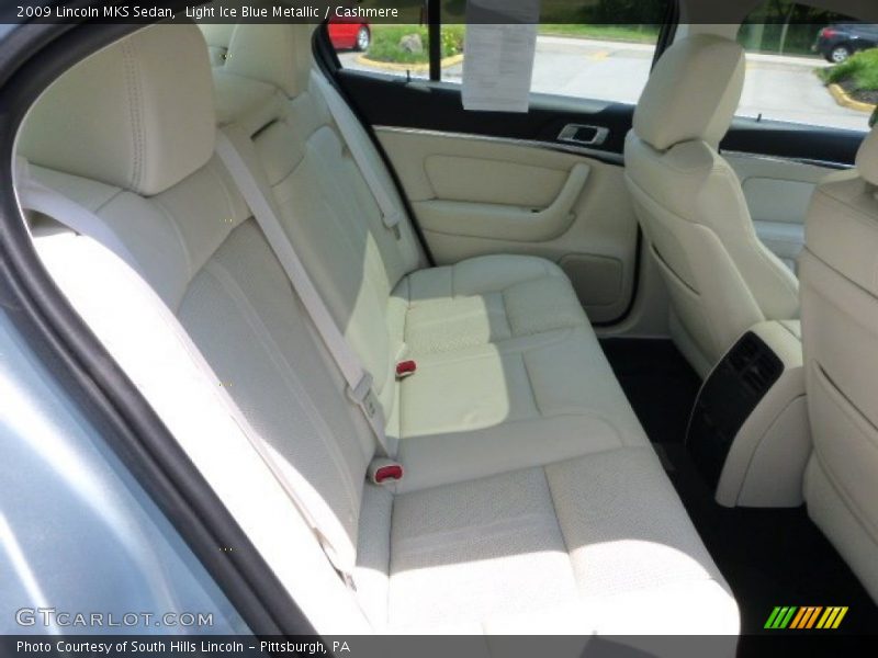 Light Ice Blue Metallic / Cashmere 2009 Lincoln MKS Sedan