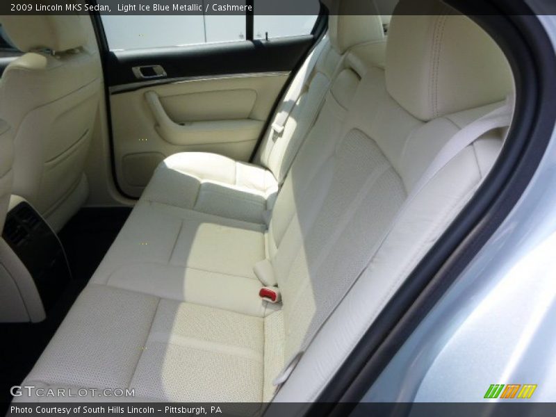 Light Ice Blue Metallic / Cashmere 2009 Lincoln MKS Sedan