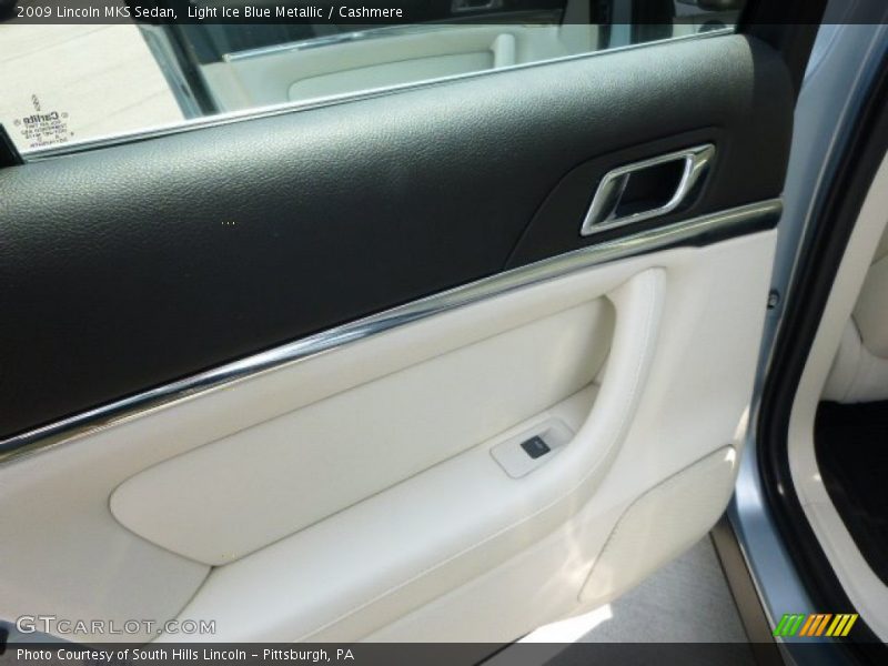 Light Ice Blue Metallic / Cashmere 2009 Lincoln MKS Sedan