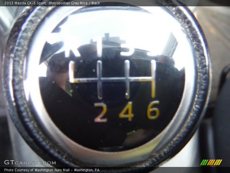 Metropolitan Gray Mica / Black 2013 Mazda CX-5 Sport