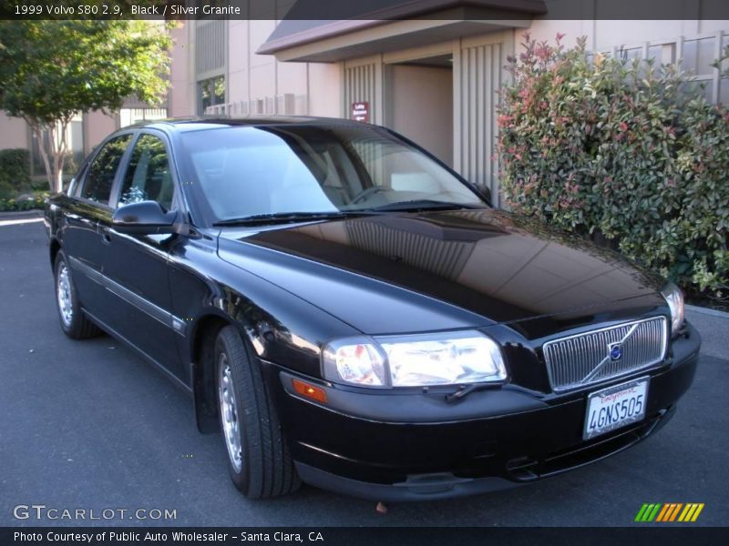 Black / Silver Granite 1999 Volvo S80 2.9