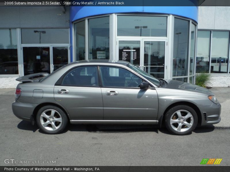 Steel Gray Metallic / Anthracite Black 2006 Subaru Impreza 2.5i Sedan