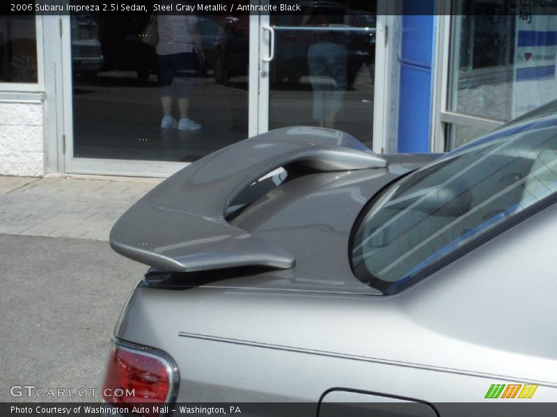 Steel Gray Metallic / Anthracite Black 2006 Subaru Impreza 2.5i Sedan