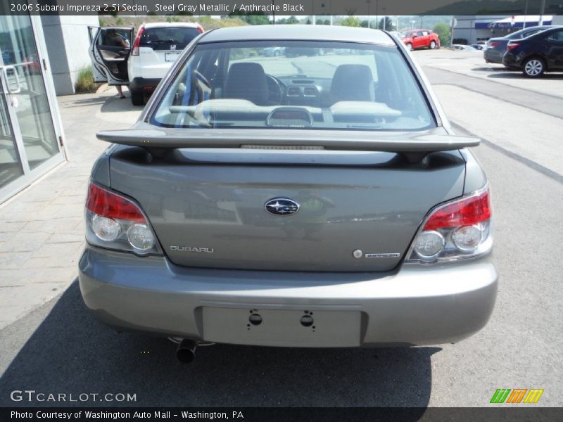 Steel Gray Metallic / Anthracite Black 2006 Subaru Impreza 2.5i Sedan