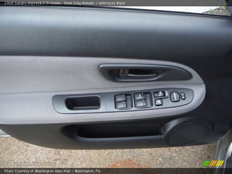 Steel Gray Metallic / Anthracite Black 2006 Subaru Impreza 2.5i Sedan