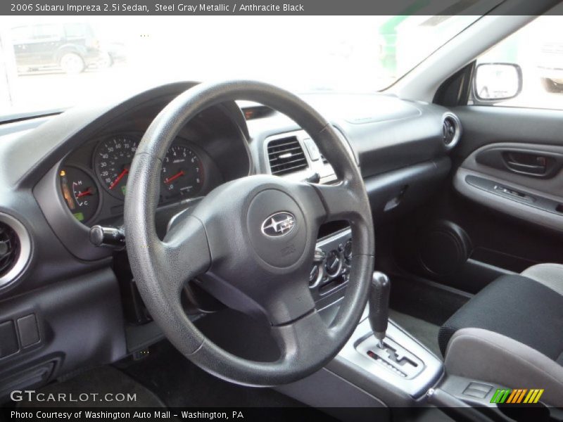 Steel Gray Metallic / Anthracite Black 2006 Subaru Impreza 2.5i Sedan