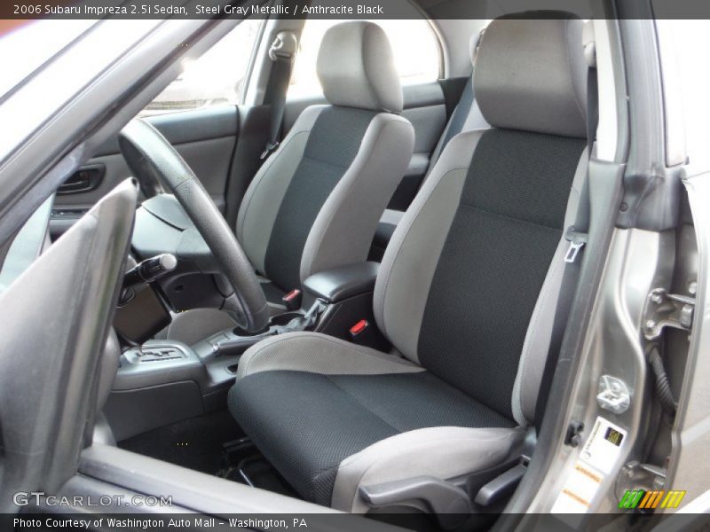 Steel Gray Metallic / Anthracite Black 2006 Subaru Impreza 2.5i Sedan