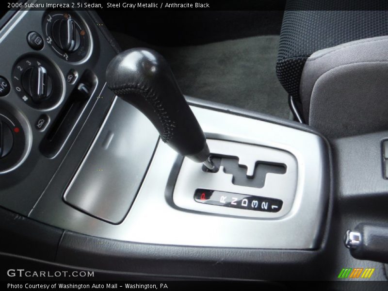 Steel Gray Metallic / Anthracite Black 2006 Subaru Impreza 2.5i Sedan