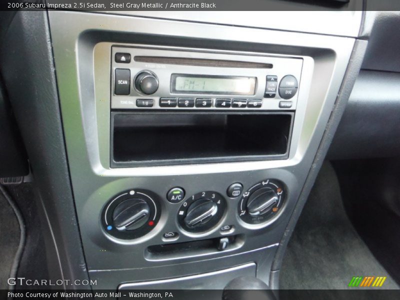 Steel Gray Metallic / Anthracite Black 2006 Subaru Impreza 2.5i Sedan