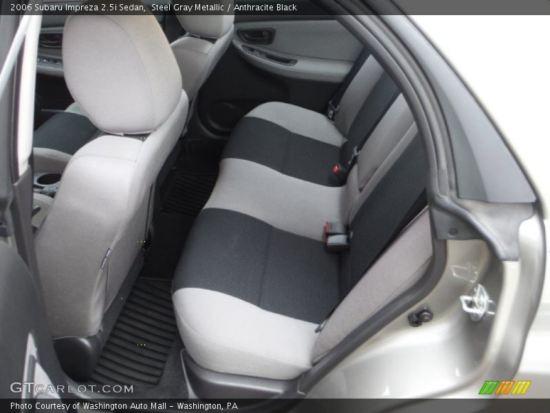 Steel Gray Metallic / Anthracite Black 2006 Subaru Impreza 2.5i Sedan