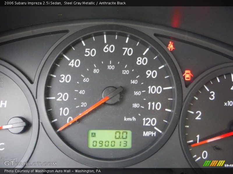 Steel Gray Metallic / Anthracite Black 2006 Subaru Impreza 2.5i Sedan