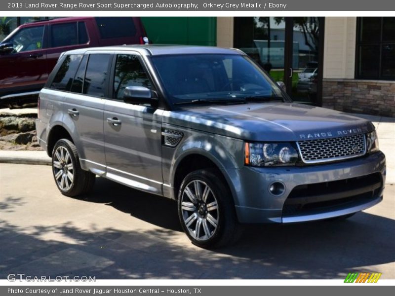 Orkney Grey Metallic / Ebony 2013 Land Rover Range Rover Sport Supercharged Autobiography