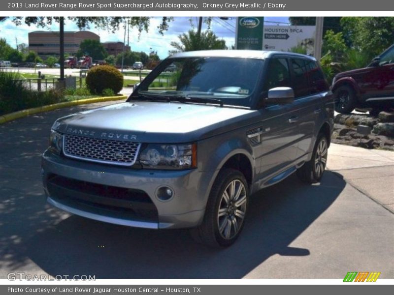 Orkney Grey Metallic / Ebony 2013 Land Rover Range Rover Sport Supercharged Autobiography