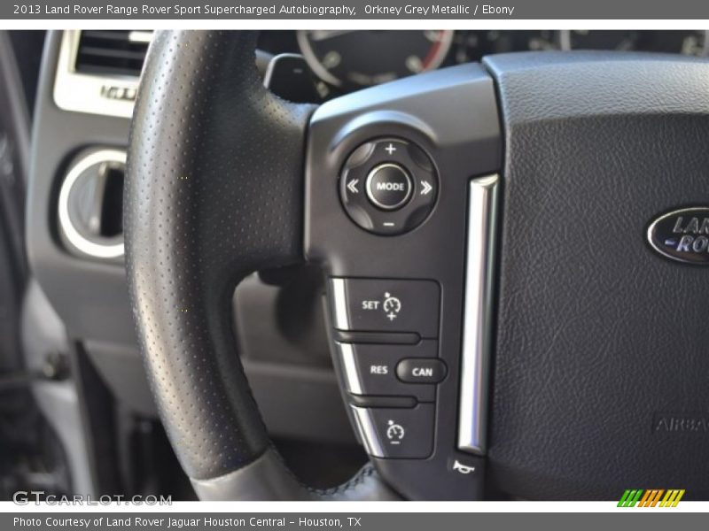 Orkney Grey Metallic / Ebony 2013 Land Rover Range Rover Sport Supercharged Autobiography