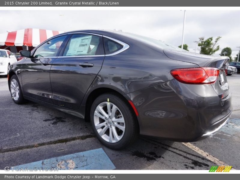 Granite Crystal Metallic / Black/Linen 2015 Chrysler 200 Limited