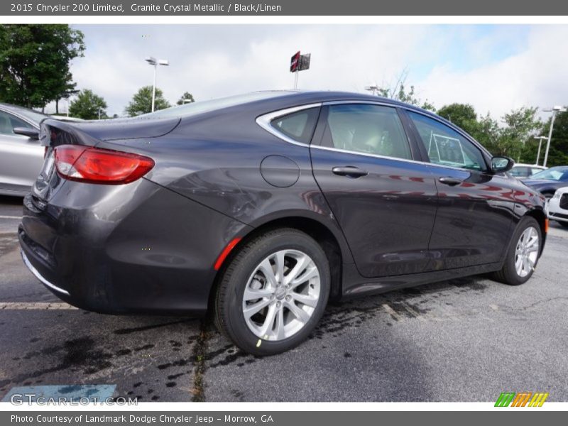 Granite Crystal Metallic / Black/Linen 2015 Chrysler 200 Limited