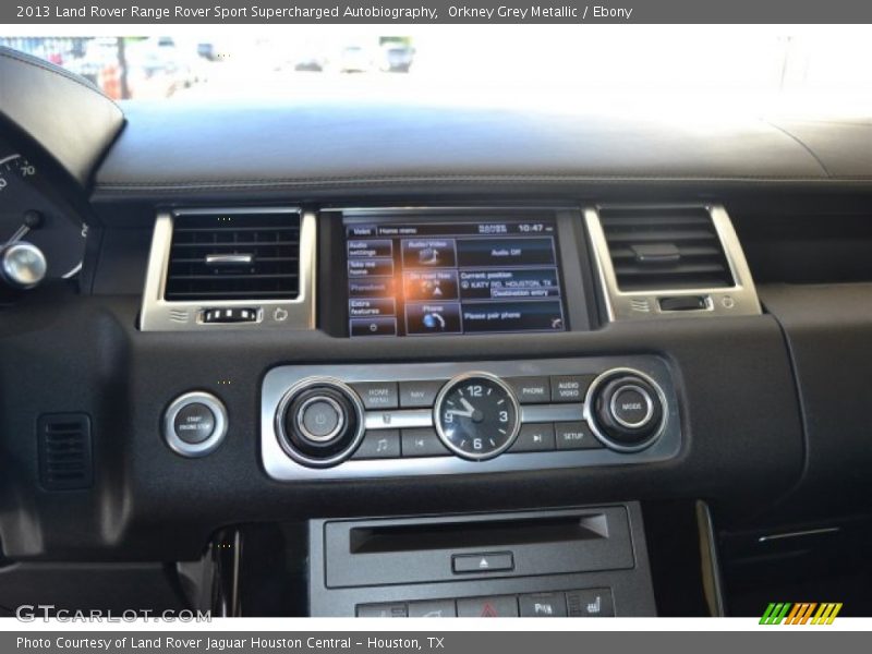 Orkney Grey Metallic / Ebony 2013 Land Rover Range Rover Sport Supercharged Autobiography