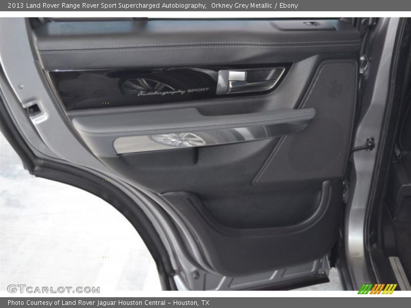 Orkney Grey Metallic / Ebony 2013 Land Rover Range Rover Sport Supercharged Autobiography